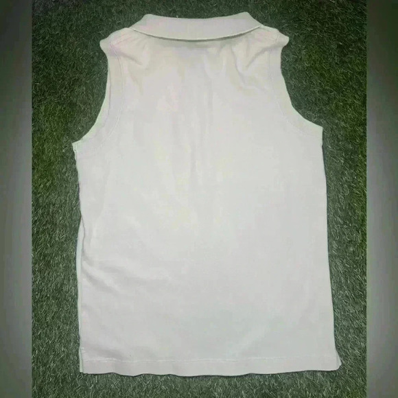 Lauren Ralph Lauren Top Womens PS Petite Small Mint Sleeveless RL Logo Embroider - Picture 5 of 7